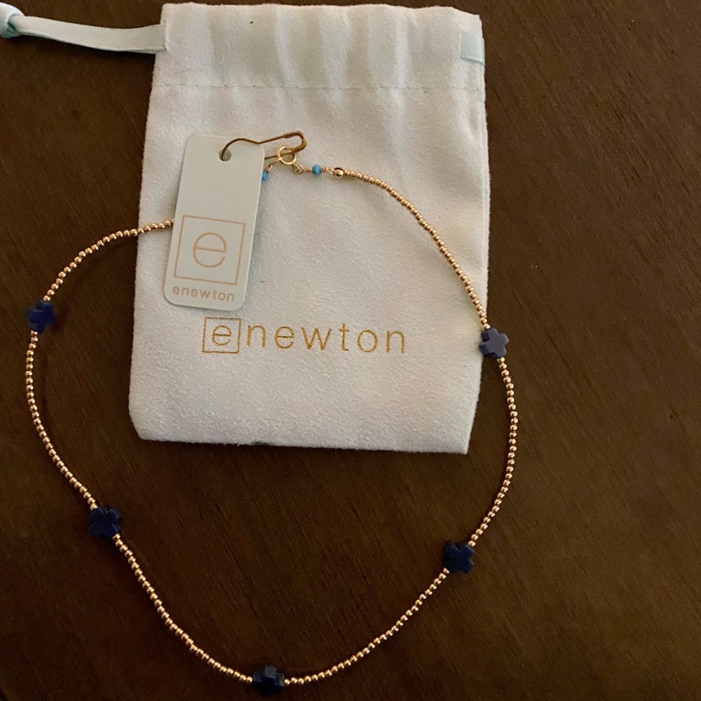 Enewton 15 in choker signature cross gold pattern